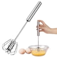 thumbnail image 1 of Batidor automático simple de 10 pulgadas, batidor semiautomático para batidor de cocina, herramienta de cocina, 1 of 4