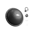 thumbnail image 3 of Quzzie Balance Ball Exercise Core Training Inflatable Ball Half Ball Balancing Strength Fitness Ball non slip Exercise Ball with Pump for mountain climbers lunges comprehensive training black, 3 of 8