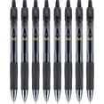 thumbnail image 1 of Bolígrafos de gel PILOT G2 Premium con punta fina de 0,7 mm, color negro, 8 unidades, 1 of 7