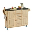 thumbnail image 2 of Homestyles Create-a-Cart Wood Kitchen Cart in Brown, 2 of 4