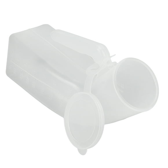 Pee Bottle, Male Urine Bottle Plastic Firm  With Removable Cover For Car For Travel For Patient