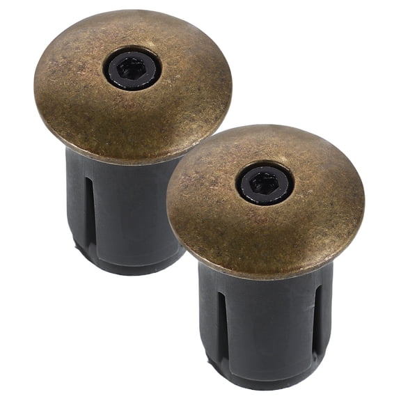Raindrops 2pcs Handlebar End Plugs For Road Bikes Aluminum Alloy Lightweight Durable Prevents Handlebar Slippage Easy To Install Design Ideal For Cyclists
