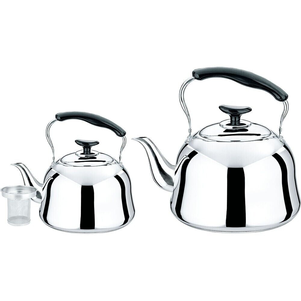 KitchenAid 2.0-Quart Wasserkocher Aus Porzellan, Cameo Blau – Mit Abnehmbarem Deckel, Stilvolles Serviergefäß