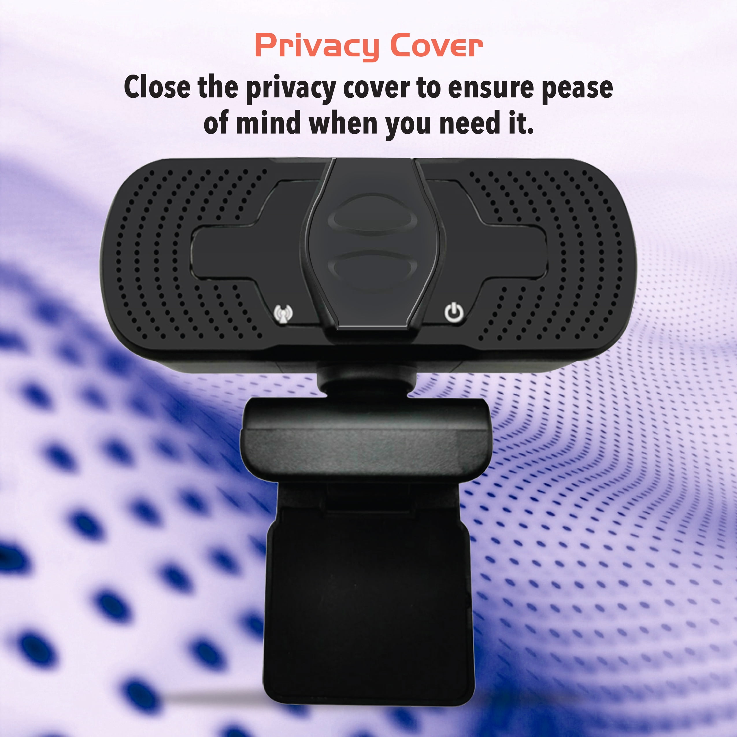 YESKAMO 1080P Webcam with Microphone /& Privacy Cover USB Webcams 360/° Rotation for Desktop Wide angle 110 degree Computer cameras Web Cameras for Laptop Compatible with Windows Mac Android