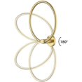 thumbnail image 2 of Toallero de pared redondo de acero inoxidable 304 (dorado), 2 of 5