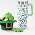 thumbnail image 6 of Goth Gifts Goth Tumbler Halloween Tumbler 40 Oz 3d-Printed Skull Gifts Cup For Women Men Spooky Skeleton Travel Mug with Handle Lid and Straw, 6 of 6