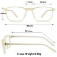 thumbnail image 4 of LifeArt Blue Light Blocking Computer Reading Glasses with Transparent Lens for Women/Men, 4 of 10