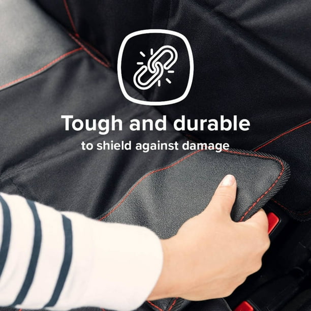 Diono Super Mat 3 Pack Car Seat Protector for Child Car Seat Black