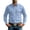 Light Blue, variant on Bosfbaoi Long Sleeve Button Down Shirts for Men Western Style Point Collar Dual Chest Pockets Solid Casual Work Shirts