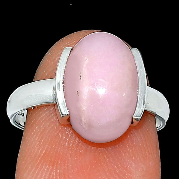 Natural Pink Opal - Australia 925 Sterling Silver Ring s.7 Jewelry R-1173 SDR241623