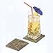 thumbnail image 2 of Spectrum Diversified 19440 Faux Stone Coasters 4 Count Pack Of 6, 2 of 2