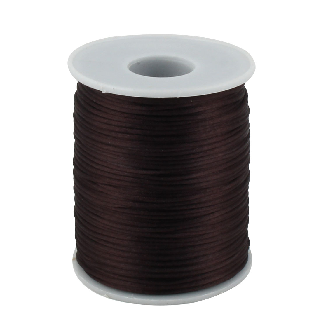 Nylon Handicraft DIY Braided Chinese Knot Cord Rope Chocolate Color 109 Yards