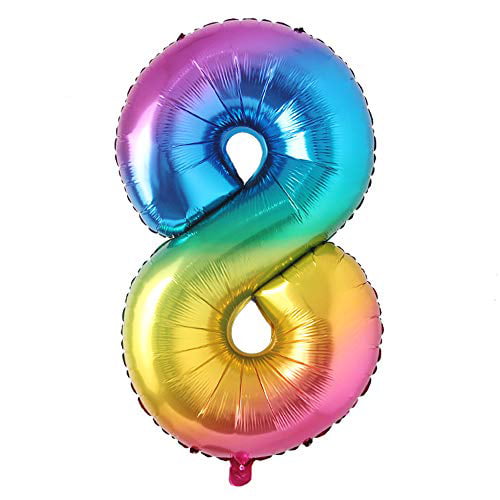 Details about   40'' Number Foil Balloons Wedding Birthday Celebration Party Decor 