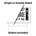 thumbnail image 3 of Need Extra Space Self Storage Yard Sign 5 Pack of 18 Inch x 24 Inch Single Sided Weatherproof Heavy-Duty Plastic with Stake | Affordable Units, Convenient Locations, Professional, 3 of 7