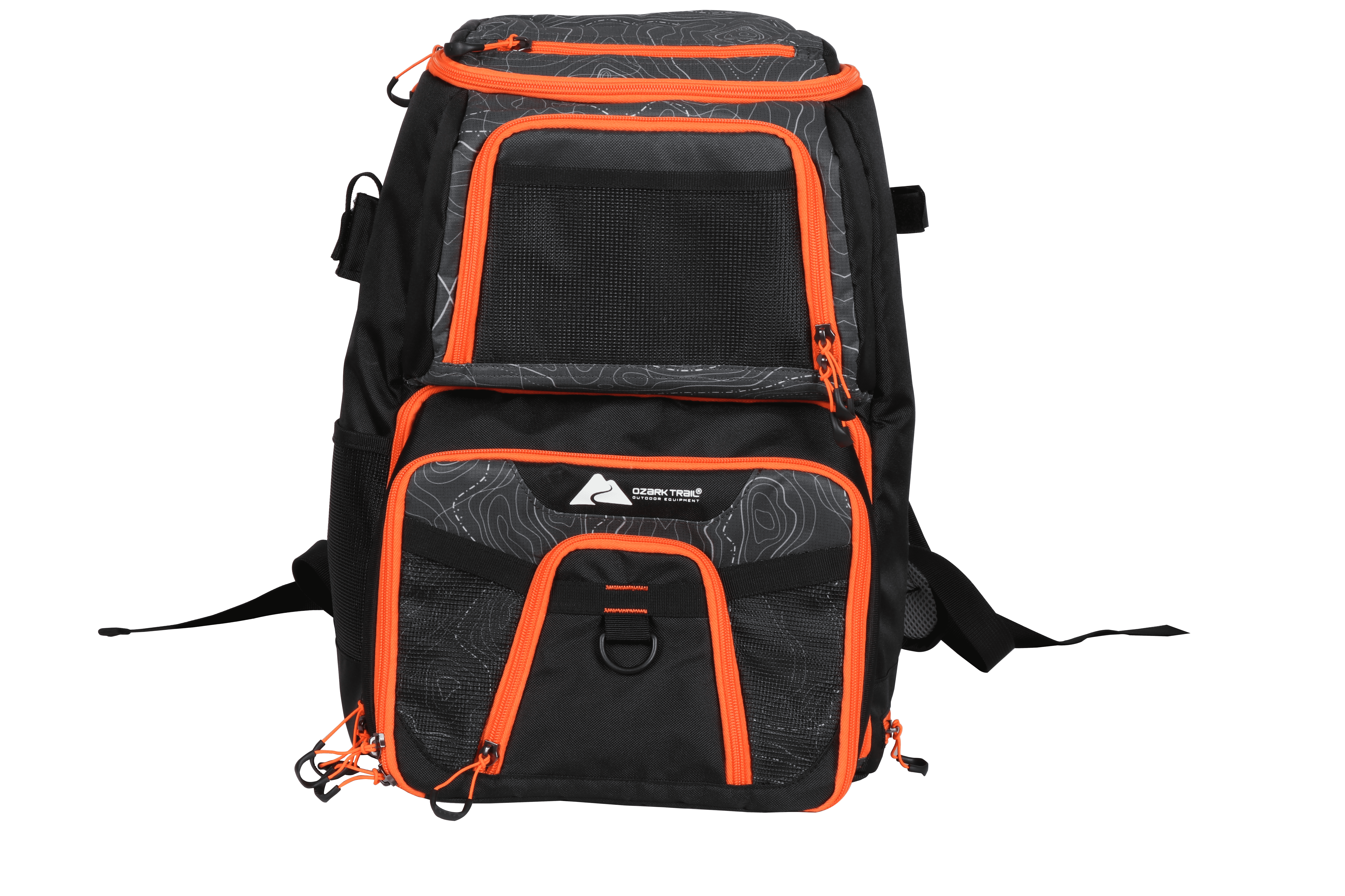 Biscuit Update span Ozark Trail Elite Fishing Tackle Backpack with Bait Cooler, Black -  Walmart.com
