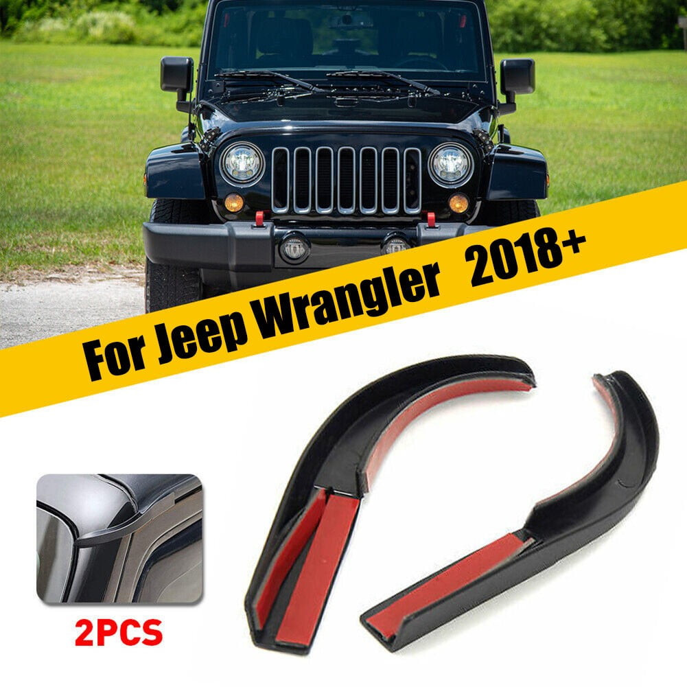 Water Rain Gutter Extension For Jeep Wrangler JL 2018 2019 2020 2021