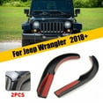 thumbnail image 1 of Lefu Water Rain Gutter Extension For Jeep Wrangler JL 2018 2019 2020 2021 Accessories, 1 of 10