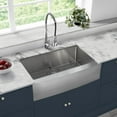thumbnail image 2 of Swiss Madison Stainless Steel, Single Basin, Farmhouse Kitchen Sink with Apron, 2 of 10
