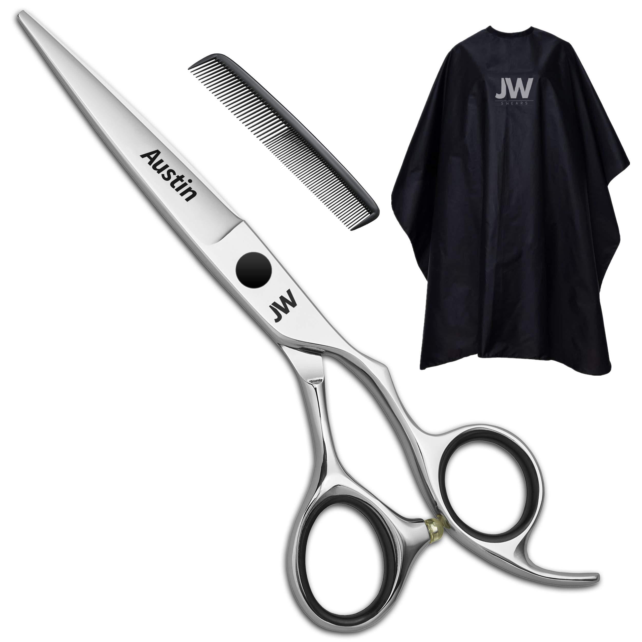 JW Professional Shears Austin Series Barber & Hair Cutting Scissors