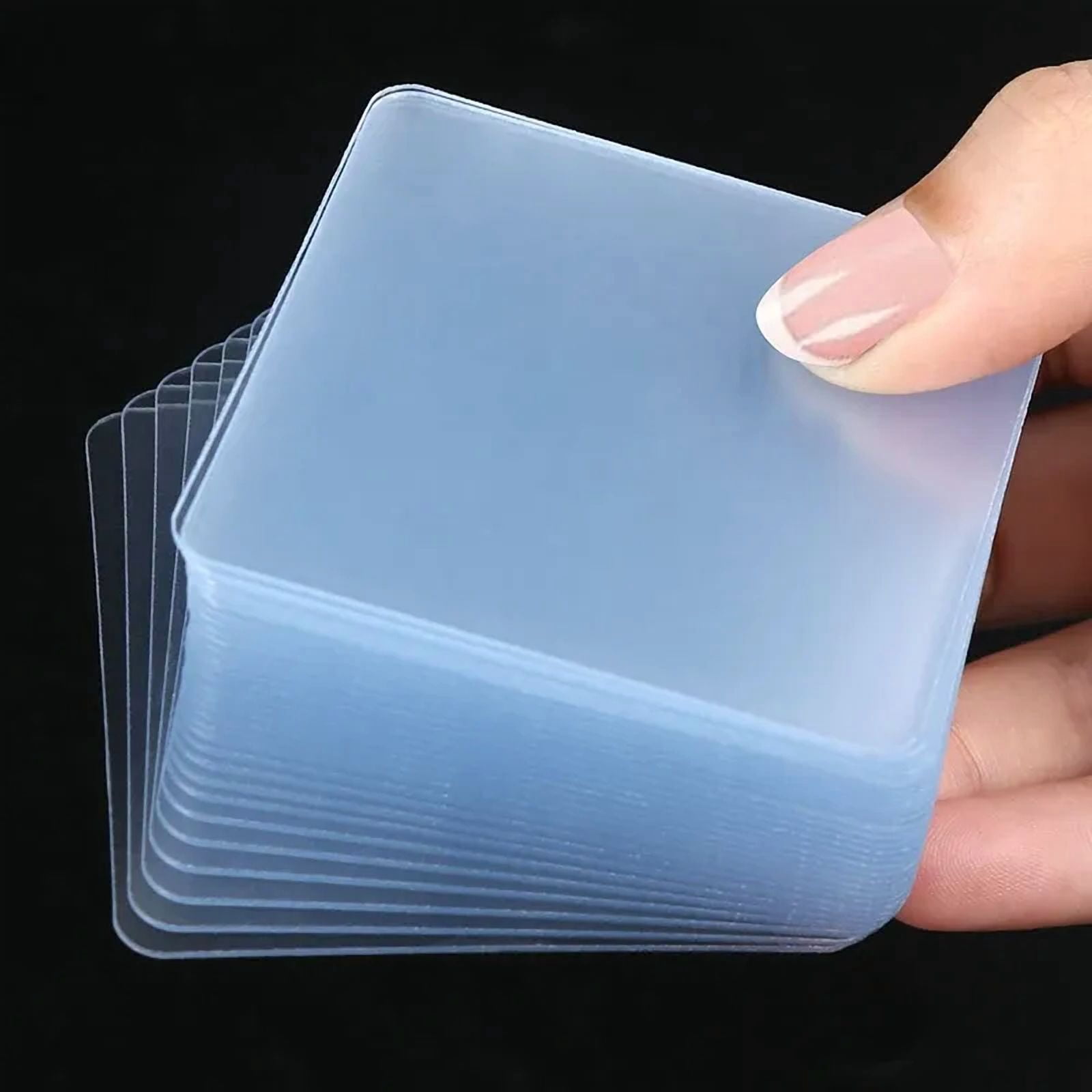 Double Sided Adhesive Tape  transparent Nano Gel Pads Super Strong Heavy Duty Washable Sticky Patch Walls Hanging Mounting Tape
