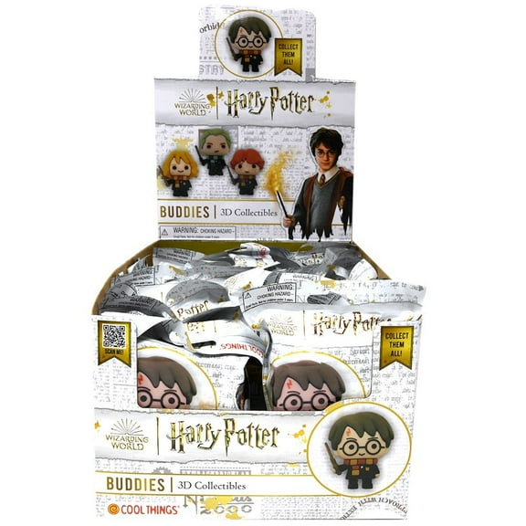 1 Piece Harry Potter 3D Buddies Figure in Blind Bag , Only 1 Count