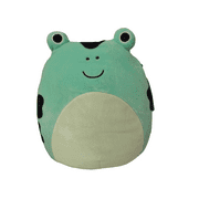Squishmallow Official Kellytoys 12 Inch Dear the Green and Black Dart Frog Ultimate Soft Plush Stuffed Toy