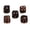 Gold, variant on 5pcs Dice Resin Skeleton Dice Set Scary Novelty Decorative 6 Dice Table Ornament Dice For Restaurant Bars 1.8cm (5pack) 60 X 60cm 12er Pack 55 65 75 85 Cm