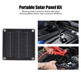 thumbnail image 4 of Solar Car Battery , Environment Friendly Solar Charge Panel Kit 10W 12V Blocking Diode  For Motorcycles Boats, 4 of 8