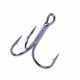 thumbnail image 4 of Greeniant 20 piezas 3 garras 4 #6 #8 #10 # anzuelos de pesca volcados de Metal de curva redonda fuerte y afilada para atún al aire libre Triple púas de Type3 NO3 Greeniant HW4658-04, 4 of 6