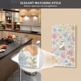 thumbnail image 5 of Yayeee Blank Wall Plate Cover 1-Gang 4.5"x2.7" Home Unused Decorative Outlet, Watercolor Flowers Pattern, 5 of 7