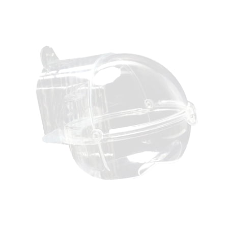 Cage Hanging Bird Bath Transparent Lightweight Removable Tray Bird Bath Bowl