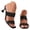 Black, variant on Womens Sequin Kitten Heels Square Open Toe Slip on Heeled Sandals Rhinestone Two Bands Backless Mules Slides for Prom Wedding Party (Rose Gold,8)