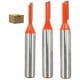 thumbnail image 1 of Juego de 3 brocas de enrutador rectas con vástago de 8 mm, broca de enrutador recta métrica, broca de enrutador recta de una sola flauta, fresa para carpintería, herramienta de carpintería, cuchilla, 1 of 4