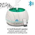 thumbnail image 2 of Incensesticks Essential Oil Diffuser, 1000ml, Bluetooth Speaker,White,Includes 300 ml Car Humidifier, 2 of 8