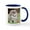 White/Navy Inside, variant on CafePress - Easter Bunny Rabbit Mugs - 11 oz Ceramic Mug - Novelty Coffee Tea Cup