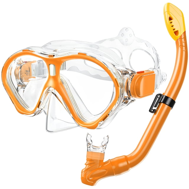Set de Snorkel Gintenco para Niños con Máscara de Buceo y Gafas de Natación