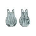 thumbnail image 2 of BemeyourBBs Infant Baby Boys First Birthday Outfit 1st Years Old Birthday Clothes Corduroy Rompers Overalls Bear Planet Sun Rugby Embroidery Buttons Sleeveless Bodysuits Jumpsuits Playsuit, 2 of 9