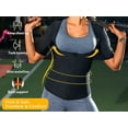 thumbnail image 7 of Lilvigor Women Sauna Vest Sweat Tank Top Zipper Compression Shirts Heat Trapping Waist Trainer Vest for Weight Loss, 7 of 7