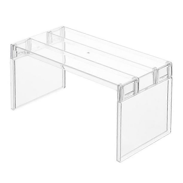 Transparent Assemble Fridge Shelf Divider Space Saving Rack Refrigerator Storage