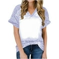 thumbnail image 2 of Rezuofi 1 Pcs Women Bleached Sublimation T Shirts 2025 Polyester Blanks Tshirts Short Sleeve Cute Graphic Tee Tops Items Clothes, 2 of 5