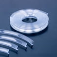 thumbnail image 1 of Tira de parachoques tipo L para niños, tira protectora de silicona transparente para mesa, tira de borde suave para esquinas de mesa, tira protectora para esquinas de bebés, 1 of 2