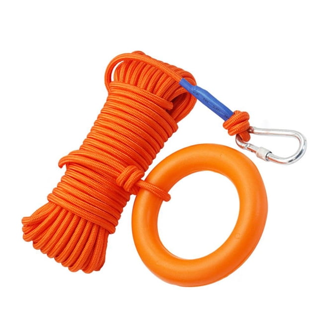 Cuerda de tiro flotante Cuerda salvavidas de seguridad antideslizante para nadar Canotaje Pesca Likrtyny Para Estrenar