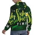 thumbnail image 6 of Sikiie Tropical Summer Vibes Men's Hoodie, Essentials Hoodie, Sweatshirt, Pullover Hooded Sweatshirt for Men-3X-Large, 6 of 7