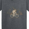 thumbnail image 4 of Inktastic Mountain Biking Adventure Youth T-Shirt, 4 of 5