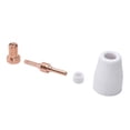 thumbnail image 2 of Wchiuoe 40Pcs Plasma Cutter Consumables Shield Cup Electrodes Ring Tips Durable Plasma Cutter Accessories,Plasma Cutter Accessories,Plasma Cutter Parts, 2 of 8