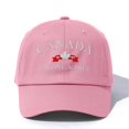 thumbnail image 4 of Unisex Outdoor Sun Baseball Cap Fashion Adjustable Hat for Men Women Daily Wear Breathable Baseball Cap Pink One Size, 4 of 4