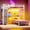 White, variant on Bunk Bed Twin Over Twin with Storage Drawers & LED Shelves and Hall Tree Full-length Guardrail & Ladder Black