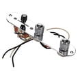 thumbnail image 3 of Placa de control de 3 vías precableada, controles de volumen y tono, accesorio para componentes de guitarra eléctrica, placa de control de carga de, 3 of 10