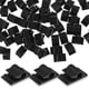 thumbnail image 1 of 50 piezas de clips para cables, organizadores de cables y soportes para cables (negro), 1 of 6