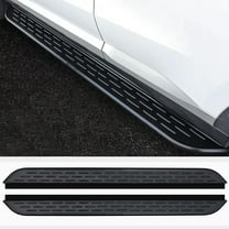 2 pcs fit for JEEP Cherokee 2014-2020 Running Board Side Step Nerfbar Aluminium Black (with Brackets)